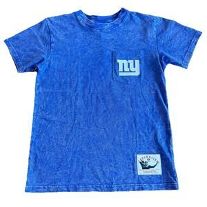 NWT Mitchell & Ness New York Giants Throwback Shirt Sz Youth Medium 10/12